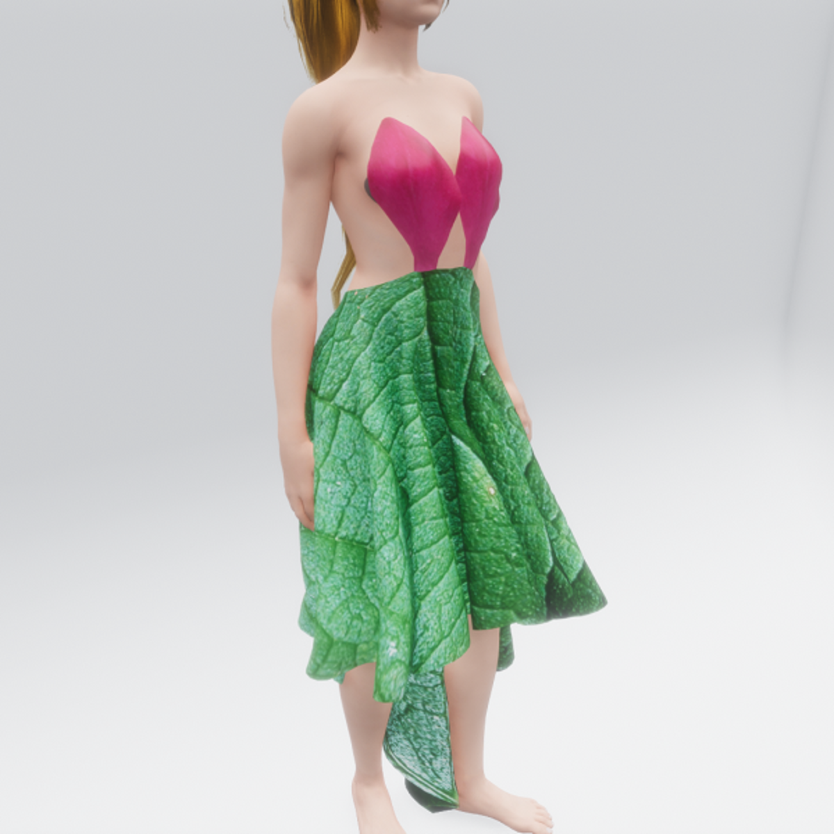 Flower Petal Fairy Dress