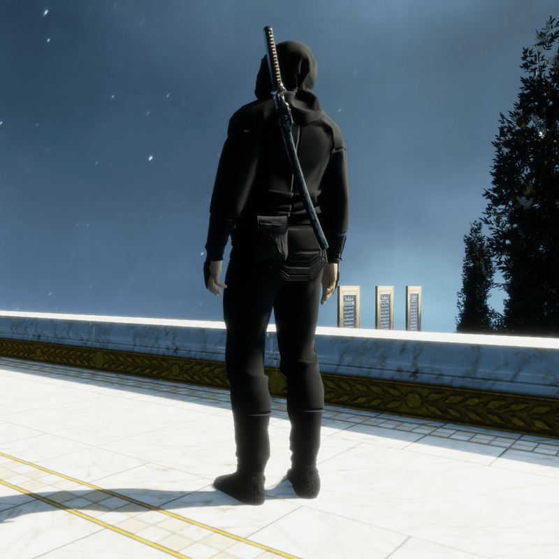 Classic authentic Ninja suit