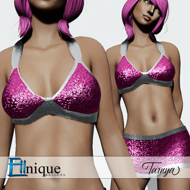 Tarnya Hot Pink Clubbing Sequin Top