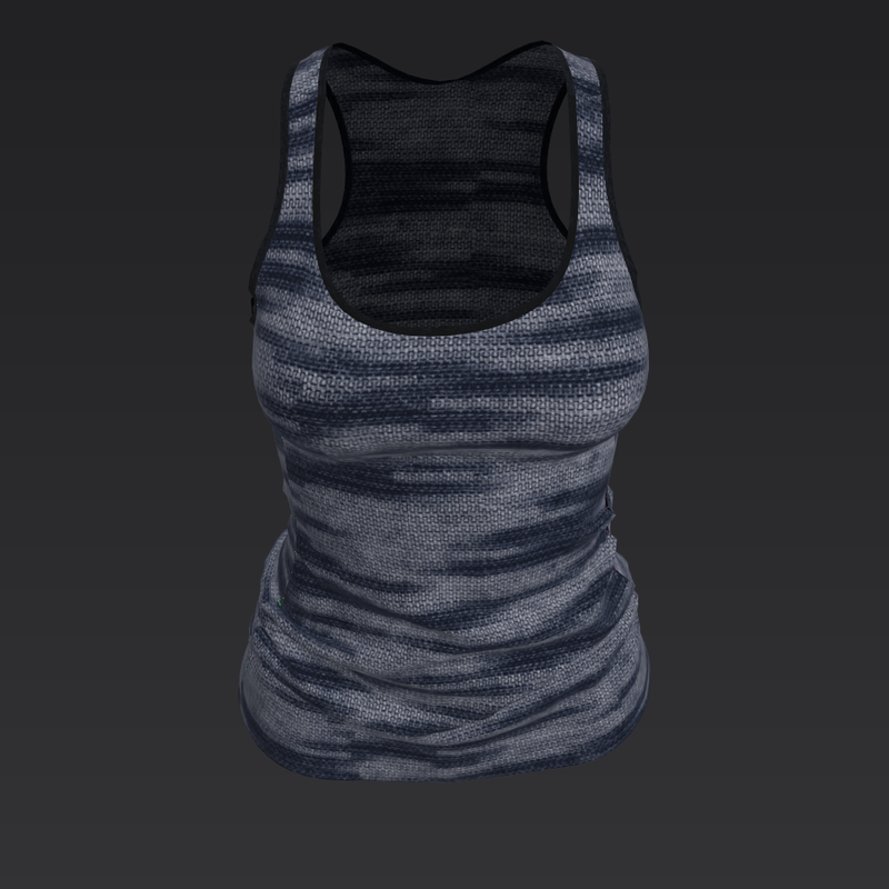 Dark Marbled T-shirt sleeveless