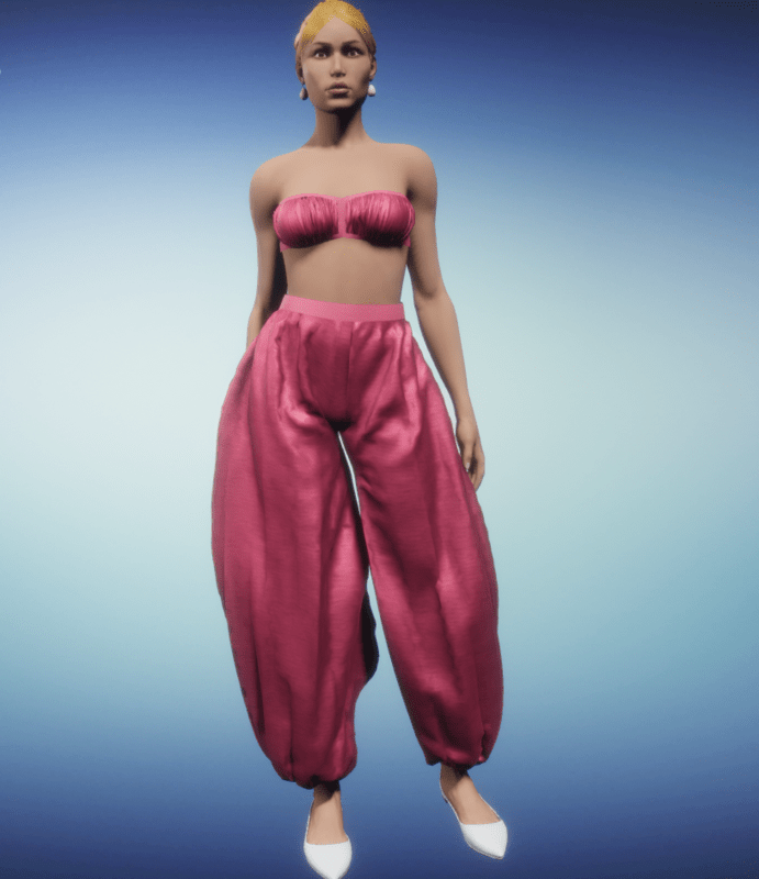 harem outfit_pink
