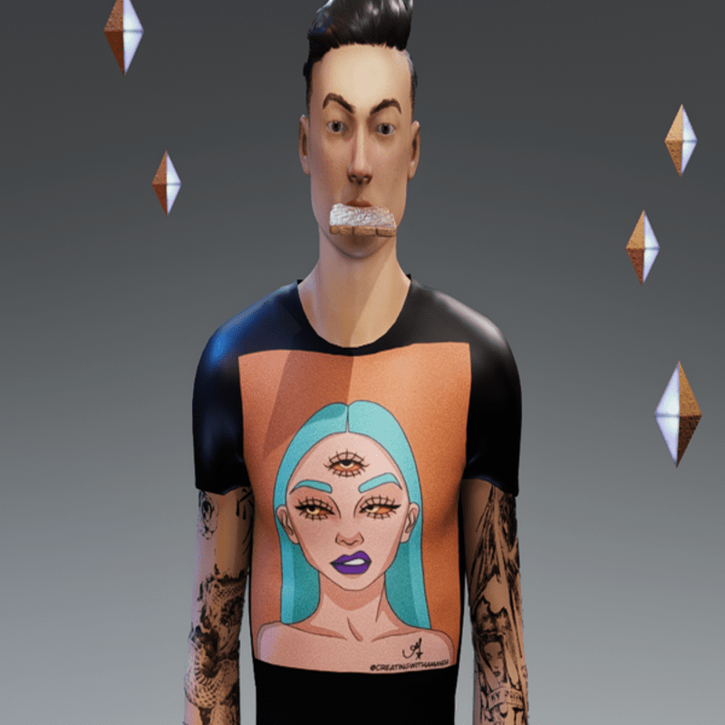 Male 3rd Eye Shirt