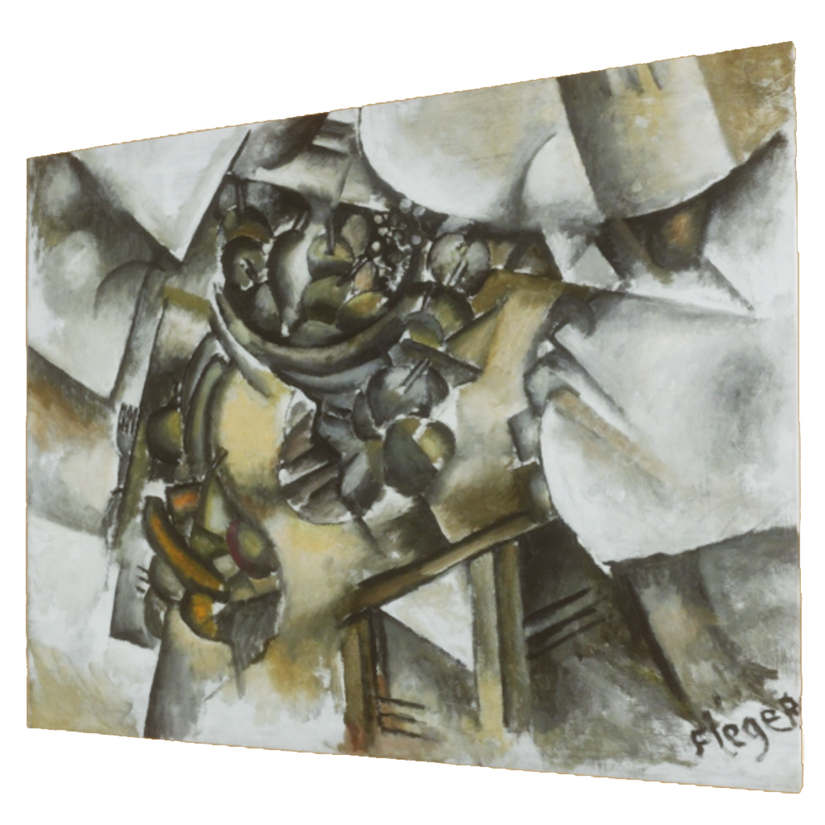 Le compotier - Painting, Art