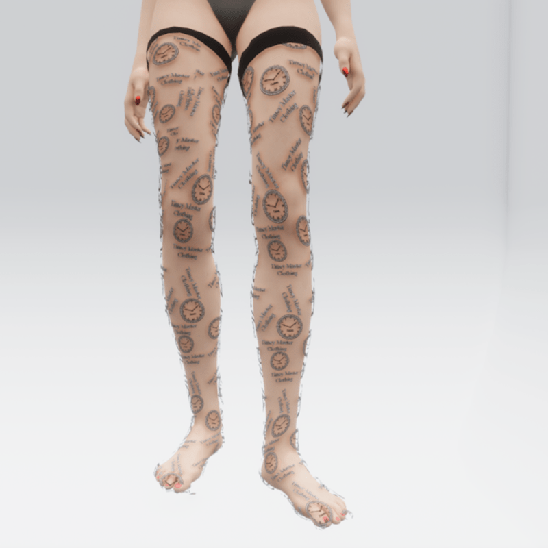 Timey Master Clothing Branded Stockings (TM)