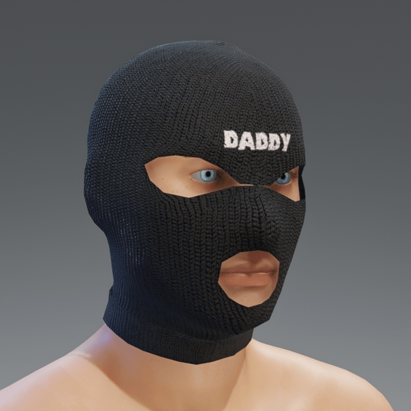 Balaclava - black daddy male
