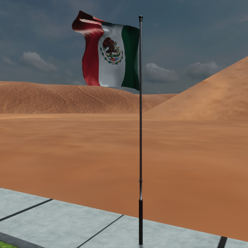 TKA Animated flag Mexico
