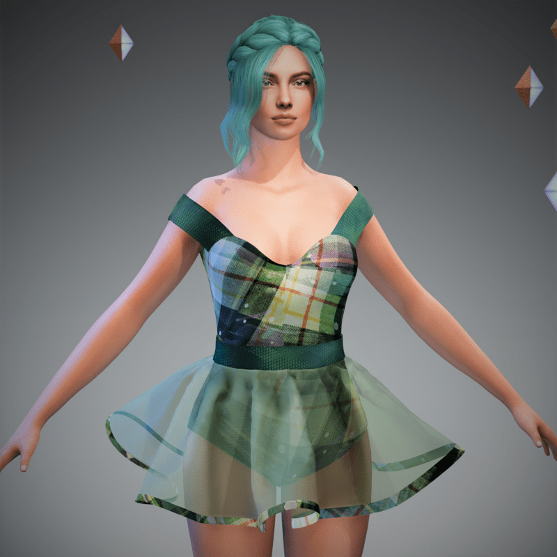 Tully Green Tart Ballerina