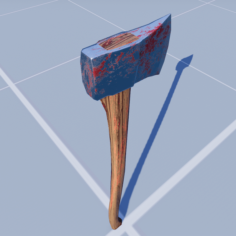 Lumberjack Axe Blood