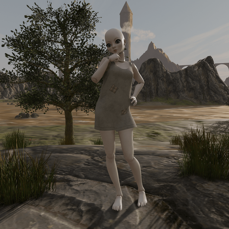 "Happy" the ball jointed doll