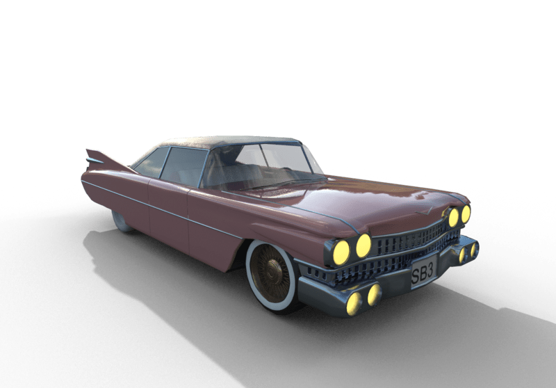 Vintage Car (lights)