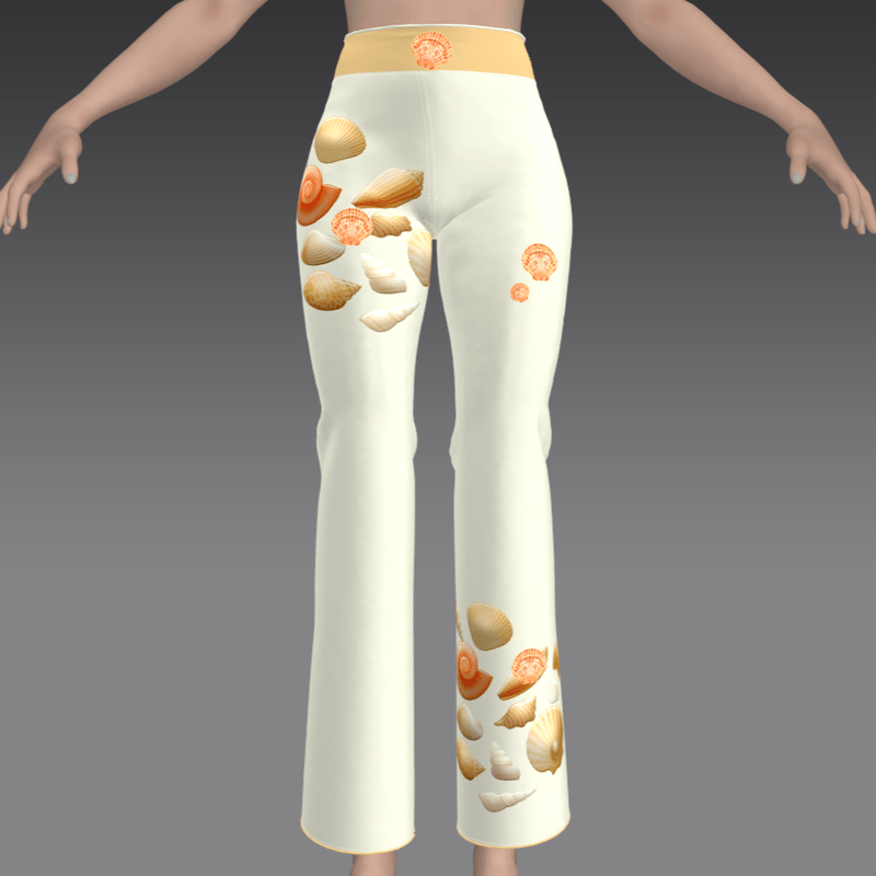 Pants with Orange Shells
