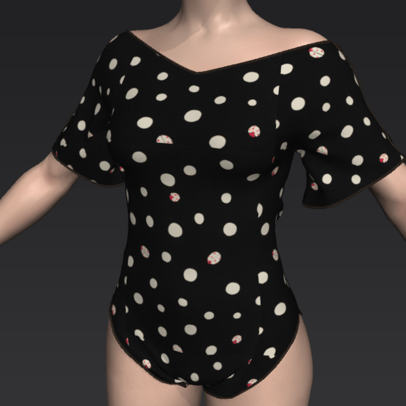 LADYBUG BODYSUIT