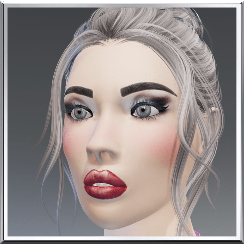 Realistic Gray eyes - Alina Base Avatars