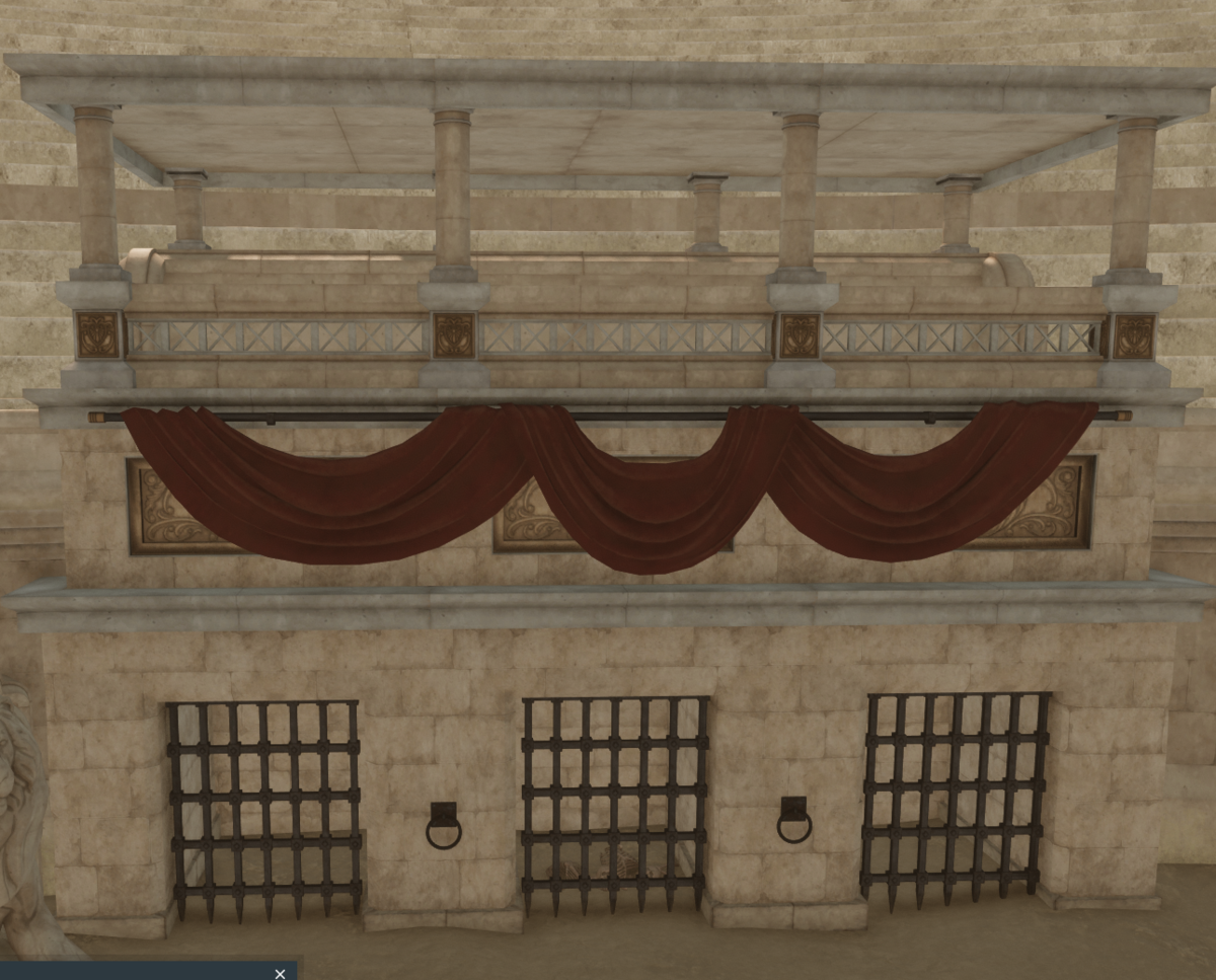 Colosseum Banner & Rod