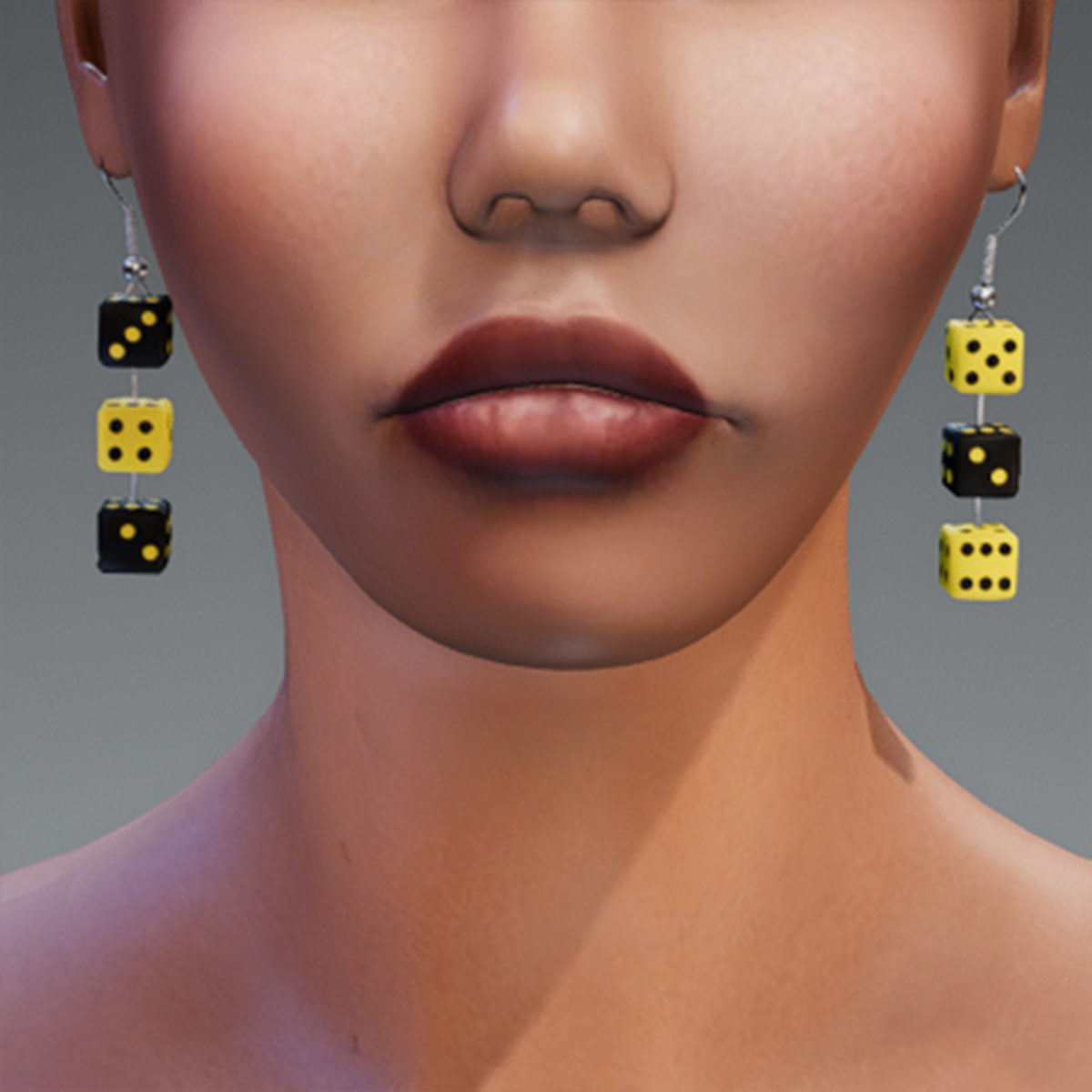 Earrings 02 YELLOW