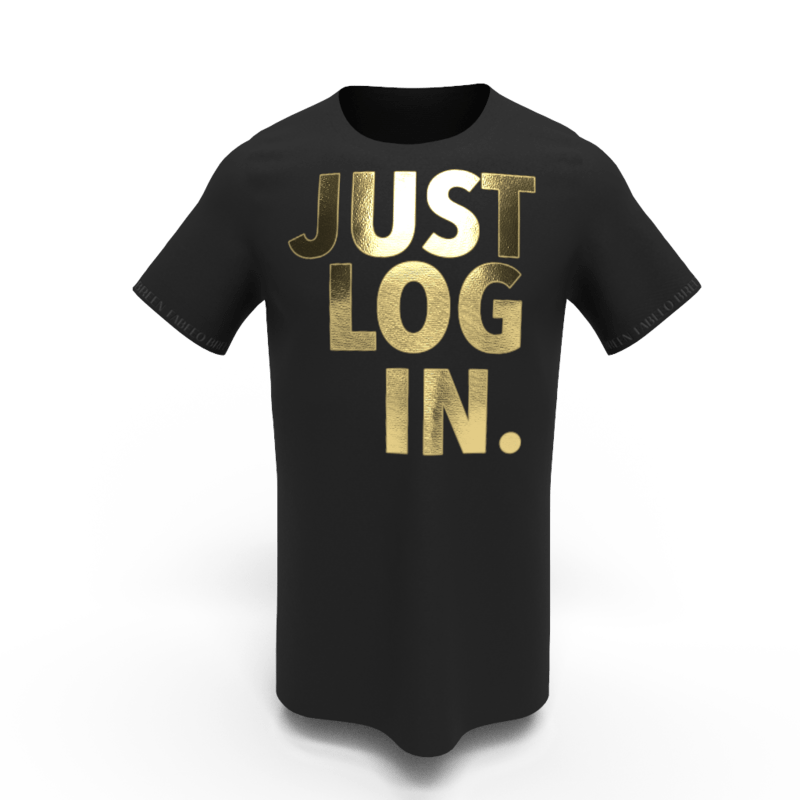 T-Shirt JustLogIn Z unisex