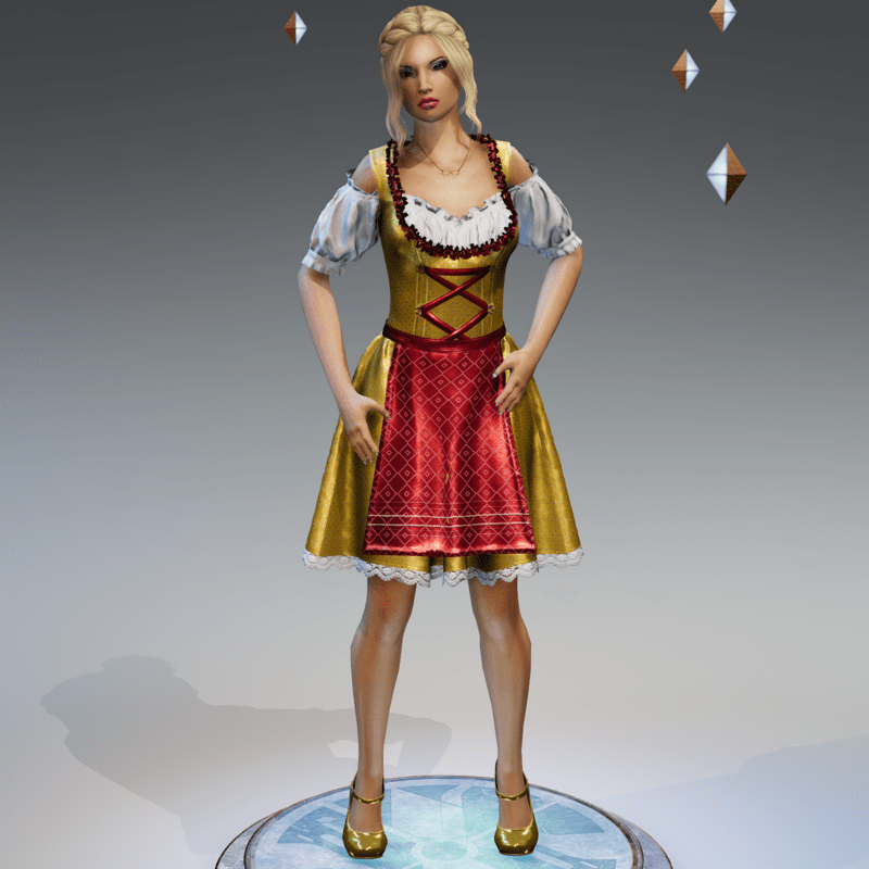 Oktoberfest Dirdnl Dress