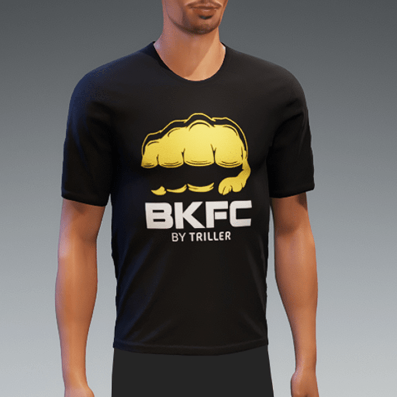 BKFC T-shirt - Black MALE