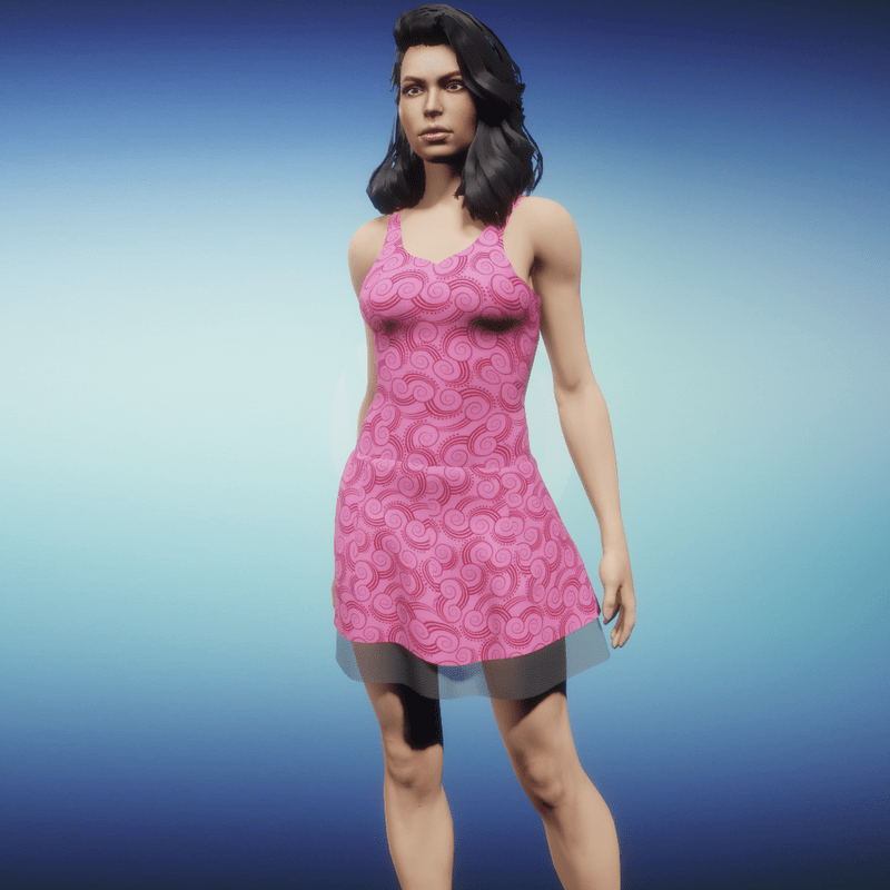 Summerdress Adira pastell