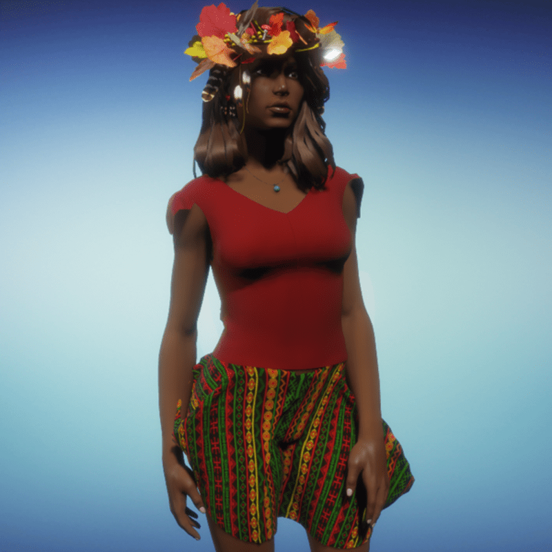 Priscila78 - Vestido Africano