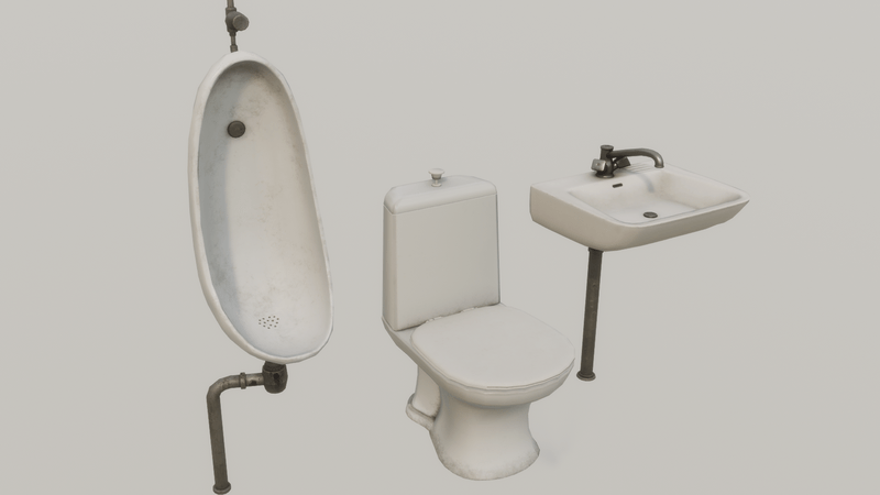 Toilet Props Collection