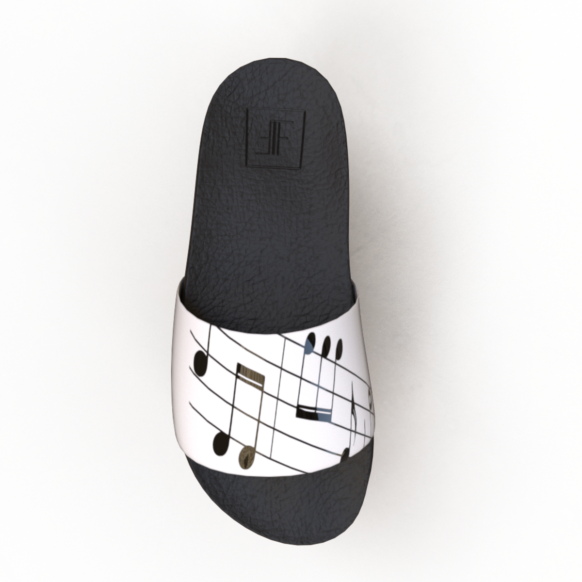 Sliders shoes MusicNotes male