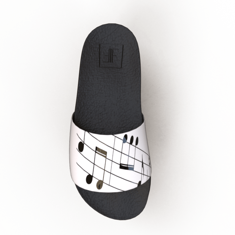 Sliders shoes MusicNotes male