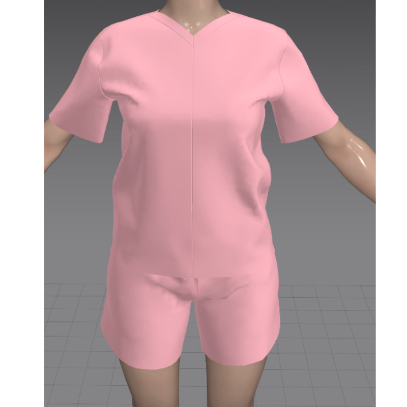 Shorts and Tshirt Pink (TM)