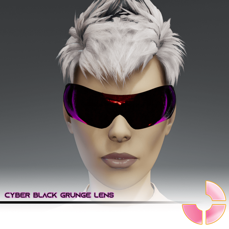 Cyber Black grunge lens