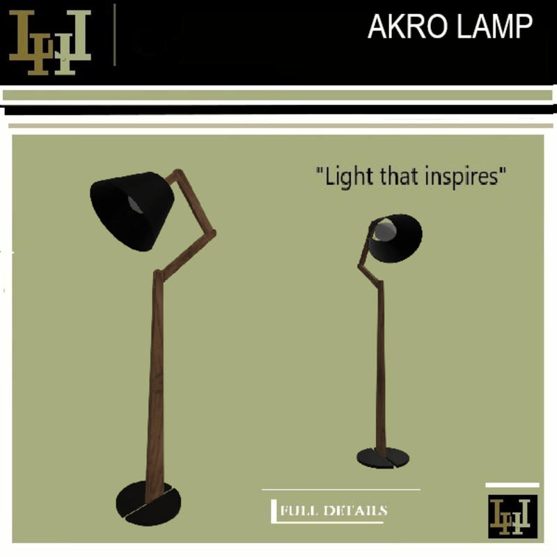 Akro floor lamp