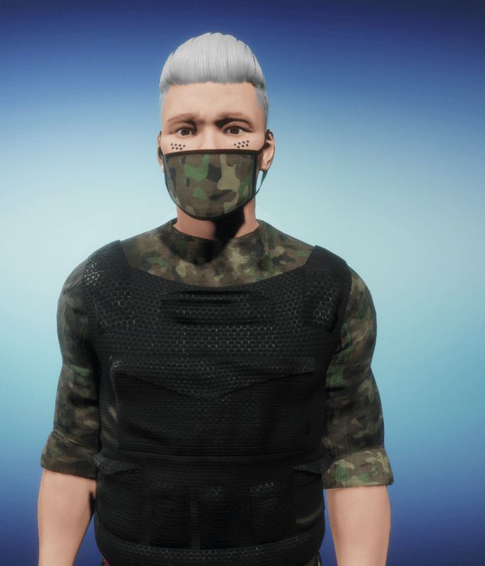 Woodland FaceMask male