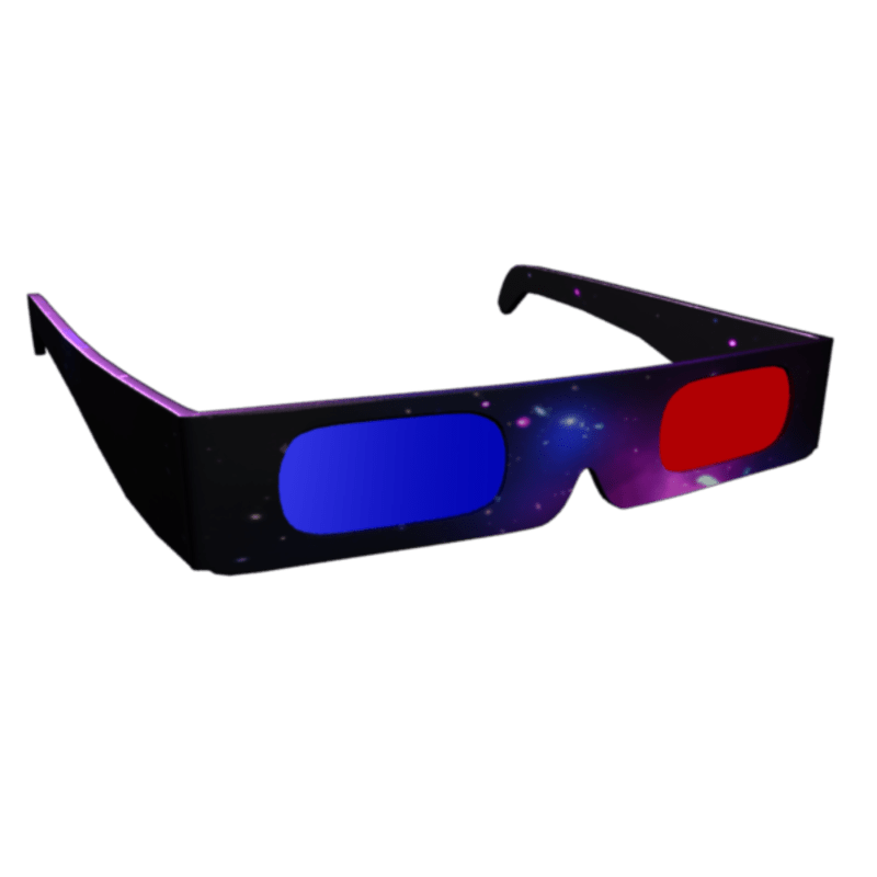 Male 3D Space Themed Shades