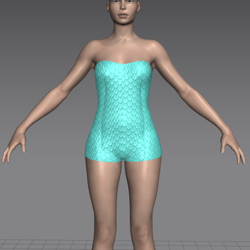 women's vintage swimsuit aqua