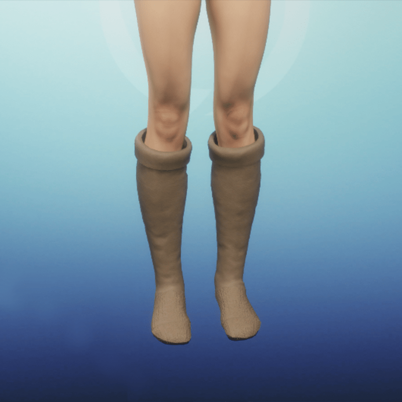 Suede Moccasins - Tan