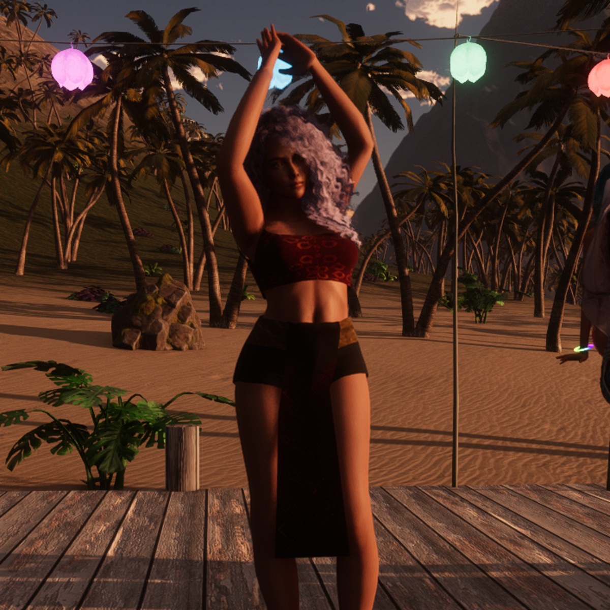 red loincloth (women)