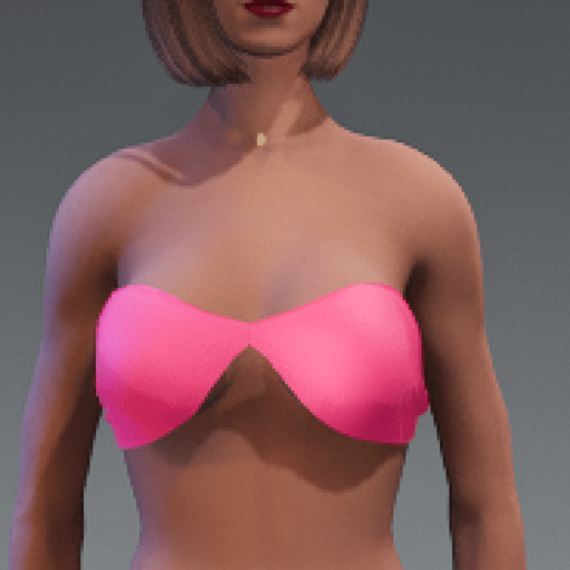 Emissive bikini top