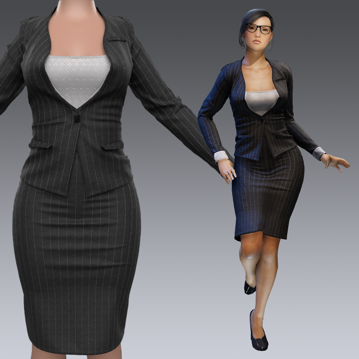 Business Dress Noire