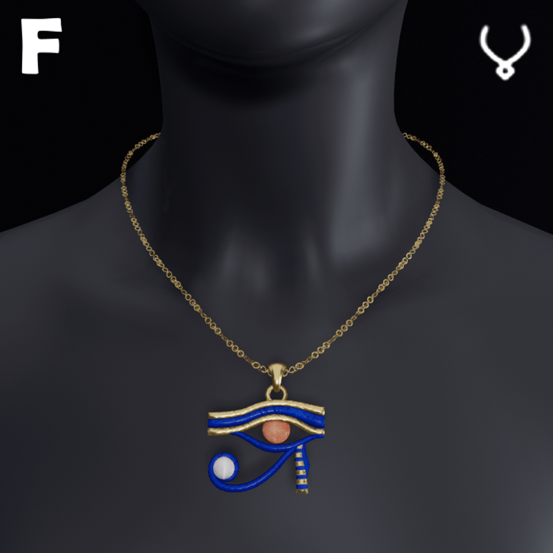 Eye of Horus Pendant F