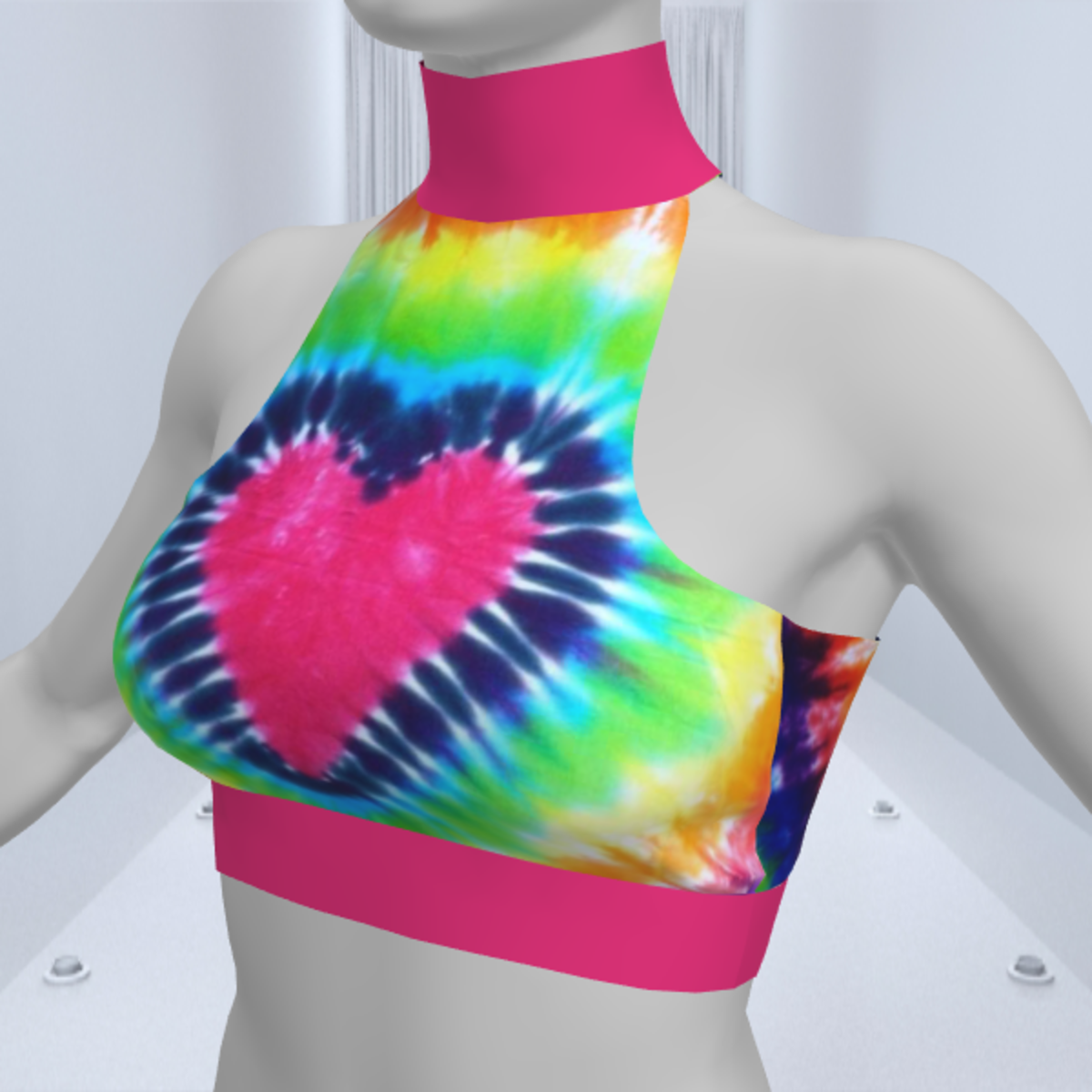 Colorful Workout Top
