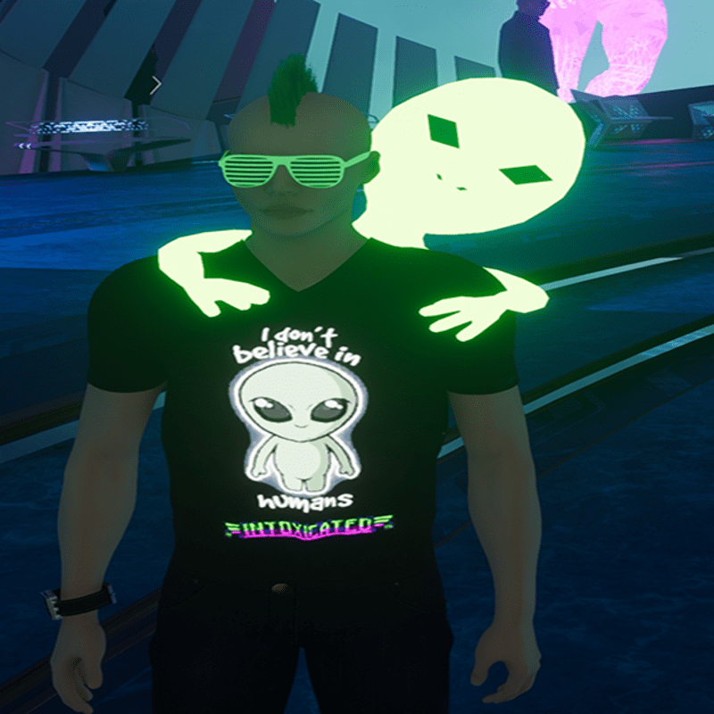 [INTOXICATED[ Unisex I dont believe in humans shirt