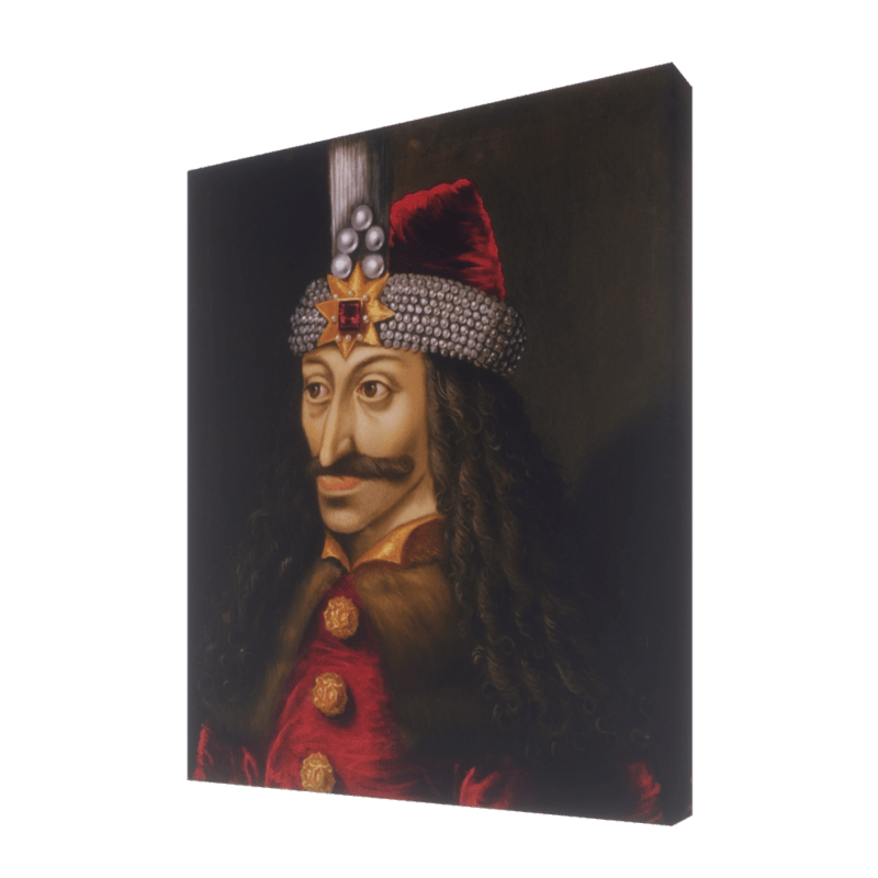 Vlad the Impaler (Dracula) - Painting, Art