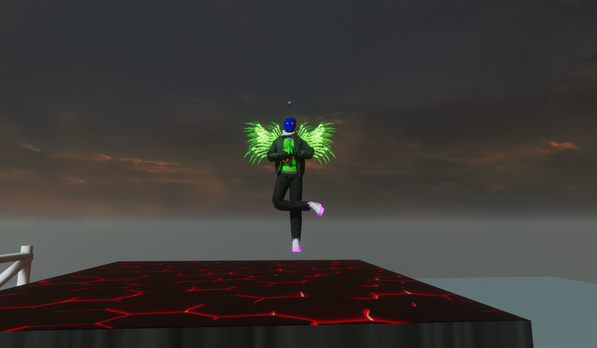 Flying Destroyer - Male (Looped)