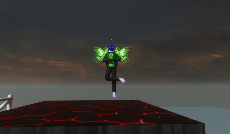 Flying Destroyer - Male (Looped)