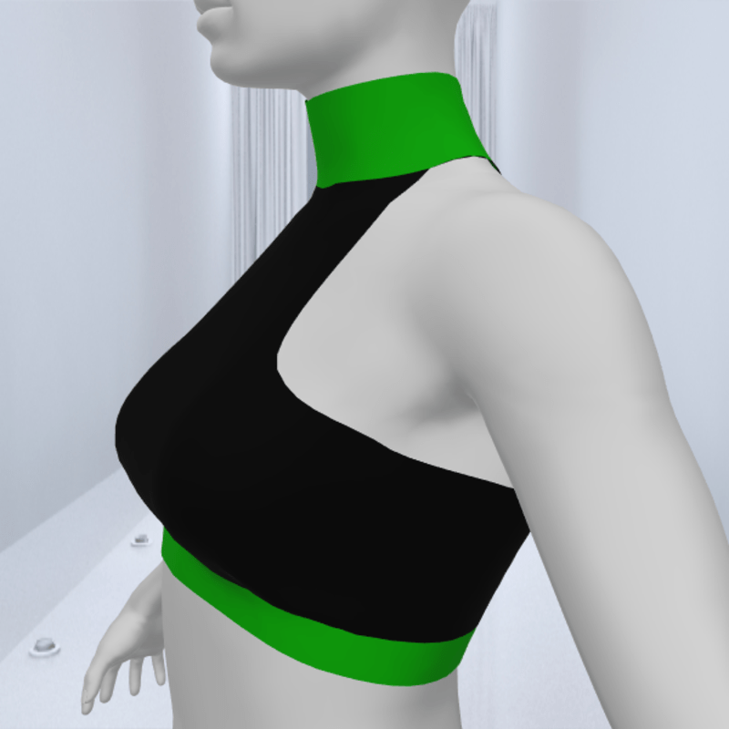 Green Workout Sport Top