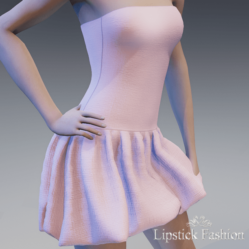 L.F. OLYMPE DRESS PINK