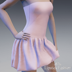 L.F. OLYMPE DRESS PINK