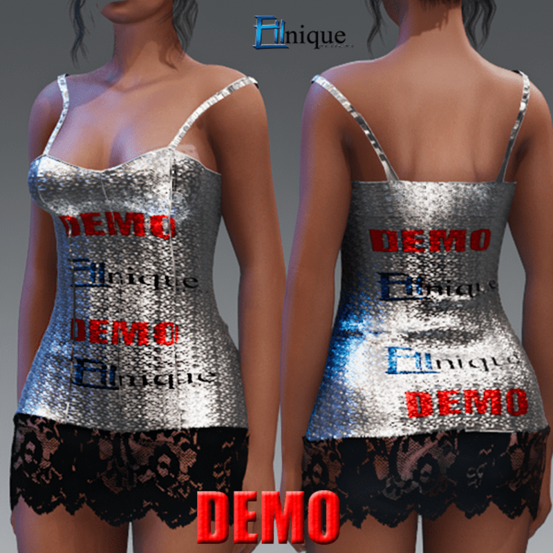 DEMO Julia Sequin/ Lace Range