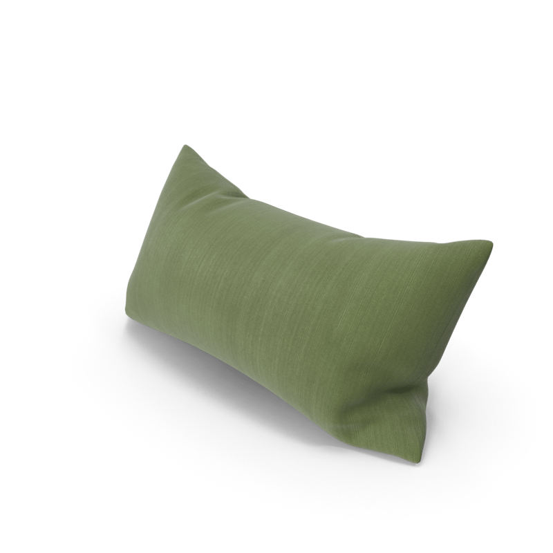 Green Throw Pillow