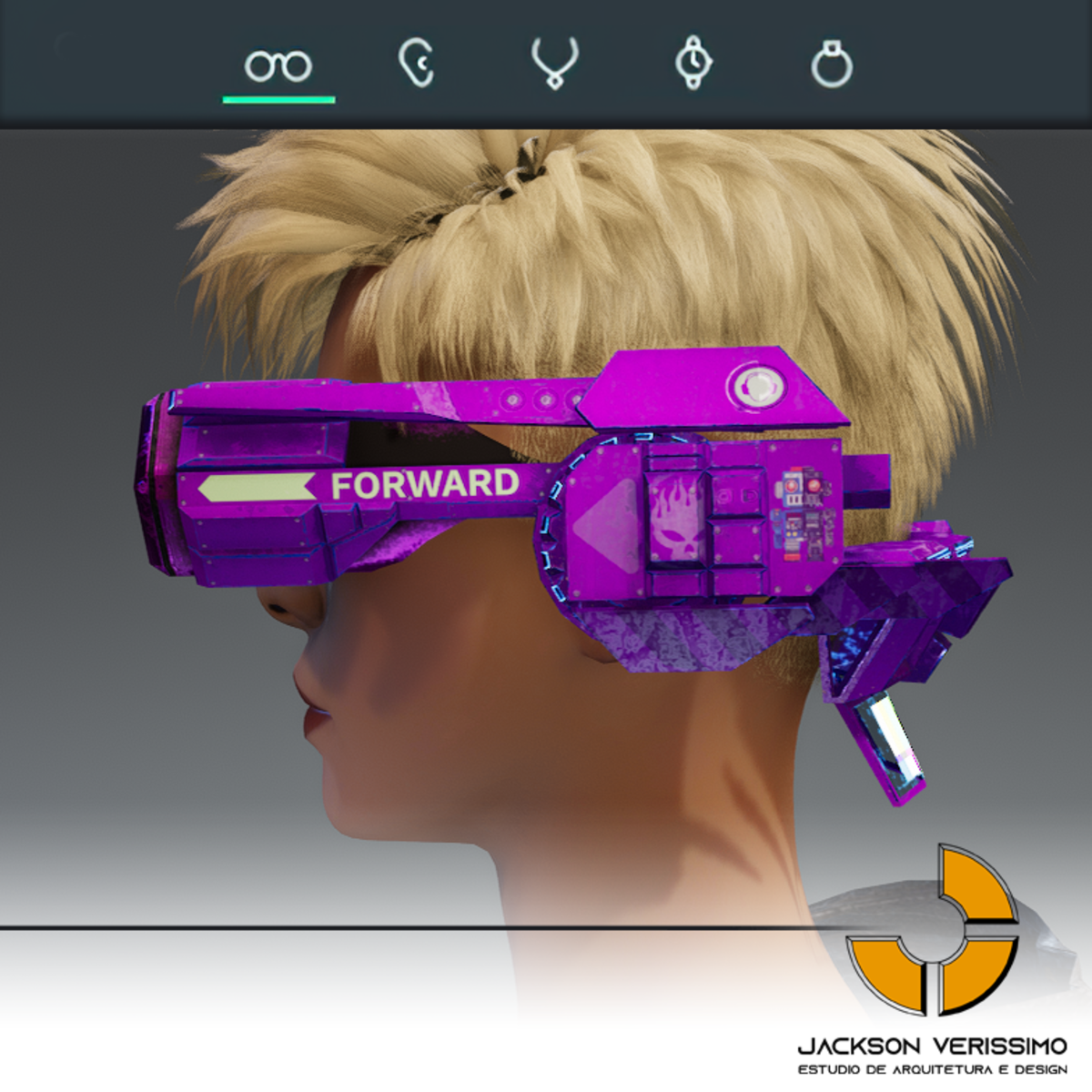 Mnemonic Vr Glasses -Pink Hub