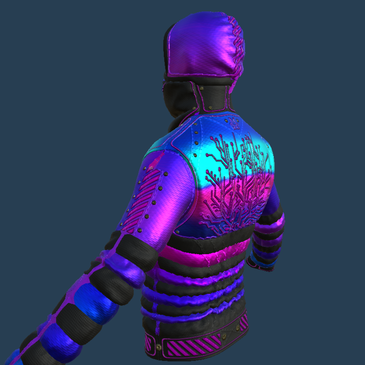 MAIKA JACKET COLORS C EMISSIVE